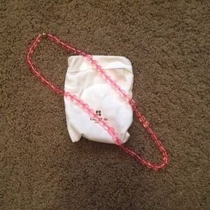 Pink Kate Spade Necklace